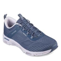 Imagem de Skechers Tênis feminino de renome Glide-Step Gratify, ardósia, 35