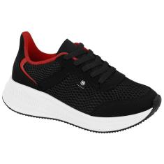 Imagem de Tênis Molekinho 2841.217 Infantil - Preto/Vermelho-Masculino