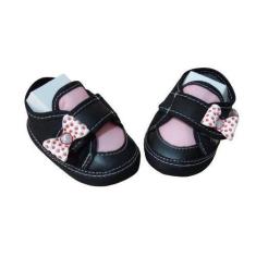 Imagem de Tênis Sapatinho Bebê Menina C/ Aplique Personagens 13/18  - Sapatinhos