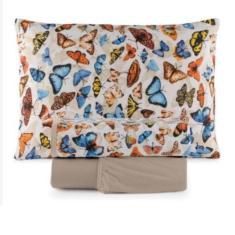 Imagem de Kit Jogo de Cama Lençol Solteiro 03 Pçs Com Elástico e Fronha Estampad