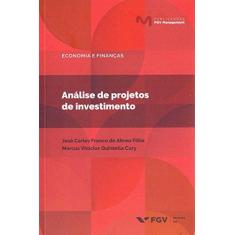 Imagem de Analise de Projetos de Investimento - José Carlos Franco De Abreu Filho - 9788522520244