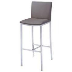 Imagem de Banqueta Bit Assento Em Dunas Rato Com Base Cromada 99 Cm (alt) - 47094