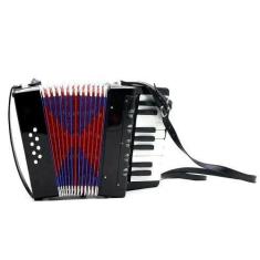 Imagem de Acordeon Sanfona Infantil Preto - Toys