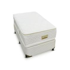 Imagem de Cama box com Colchão Manchester Solteiro - Molas Ensacadas - Dunlopill