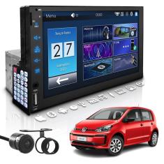 Imagem de Central Multimídia Universal Mp5 Bt 1 Din 7 Espelha Dvd Câm Volks Up