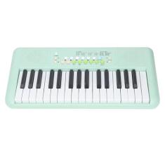 Imagem de Piano com teclado elétrico, teclado eletrônico de 32 teclas Piano com teclado infantil portátil Piano digital pequeno educativo com microfone, 10 ritmos para crianças iniciantes