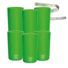Imagem de 6 Copos Eco Verde Com Cordão Green Cups 500 Ml