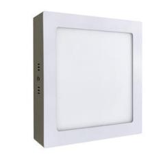Imagem de Painel LED de Sobrepor 6W Luz Branco Frio Quadrado Bivolt Bronzearte