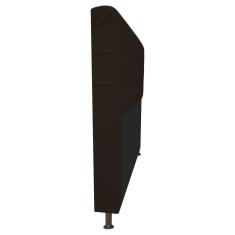 Imagem de Cabeceira Estofada Dama 160 Cm Queen Size com Strass Marrom