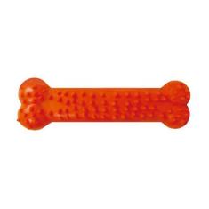 Imagem de Brinquedo Furacão Pet Osso Plaque Ataque Com Cravo Vermelho Para Cães