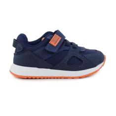 Imagem de Tênis Infantil Masculino Klin Walk Baby Azul e Laranja - 453-Masculino