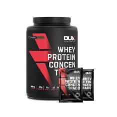 Imagem de WHEY PROTEIN CONCENTRADO  900g + 2 SACHÊS - Dux Nutrition