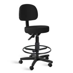 Imagem de Cadeira Mocho Palmi Giratória Alta c/aro 0505