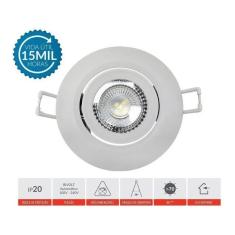 Imagem de Kit 15 Spot Led Embutir 5W Redondo 6500K  Frio - Avant