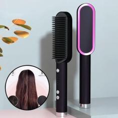 Imagem de Escova 3 Em 1 Secadora Cabelo Liso Portátil 110/220V Bivolt - Correia