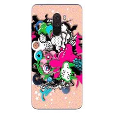 Imagem de Capa Adesivo Skin104 Verso Para Xiaomi Pocophone F1