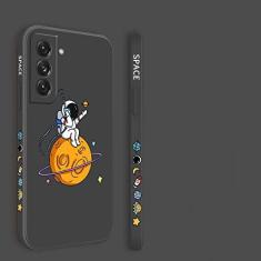 Imagem de Astronaut Phone Case Para Samsung Galaxy S21 S20 FE S10 Note 20 10 Ultra Plus A72 A52 A42 A32 A71 A51 A41 A31 A21S Cover, black2, For S21Ultra
