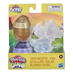 Imagem de Hasbro Play-Doh Slime Hidro Glitz Dino Bones Eggs Triceratops