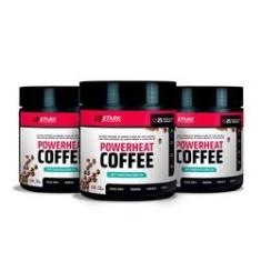 Imagem de Kit 3x Powerheat Coffee (250 g) - Café Termogênico - Stark Supplements