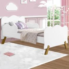 Imagem de Cama Infantil Branca Feminina - Vj Móveis