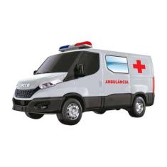 Imagem de Miniatura Van Carrinho Iveco Daily Serviços Essenciais Coleção Design