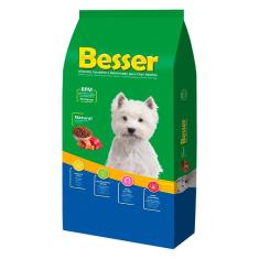 Imagem de Ração Seca Besser Natural Premium para Cães Adultos Raças Pequenas e Médias - 10,1 Kg