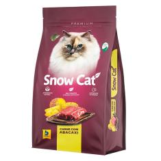 Imagem de Ração Seca Snow Cat Carne com Abacaxi para Gatos - 10,1 Kg