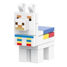 Imagem de Boneco Minifigure Blocos De Montar Llama Color Minecraft - Mega Block