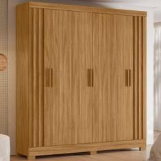 Imagem de Guarda Roupa 6 Portas 2 Gavetas Moval Valença Freijo - MOVAL MOVÉIS