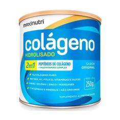 Imagem de Colágeno Hidrolisado Maxinutri Lata 250G Sabor Original
