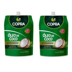 Imagem de Kit 2Uni Óleo De Coco Extravirgem 500Ml Pouch - Copra