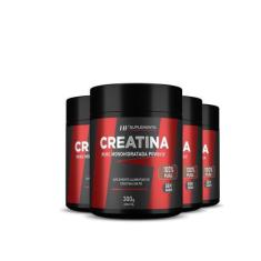 Imagem de 4X Creatina Em Pó 3G Pura Hf Suplements 300G