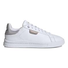 Imagem de Tênis Casual Feminino Court Silk Branco Taupe Adidas IG3994-Feminino