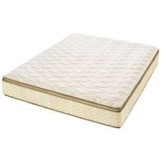 Imagem de Colchão Casal Americanflex Sublime com Molas Ensacadas e Espuma D20, 30x138x188 cm - Bege