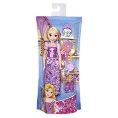 Imagem de Boneca Princesa Rapunzel com acessórios Roxa - Hasbro E3048