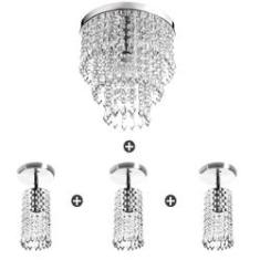 Imagem de Lustre Cristal Acrilico Manucrillic + 3 Lustre Clearcrillic