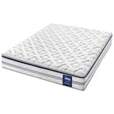 Imagem de Colchão King Size AmericanFlex Topázio Gel com Pillow Top e Molas Ensacadas 30x193x203 cm