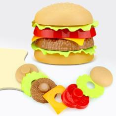 Imagem de Hamburguer Lanche Fast Food Hora D Lanche Brinquedo Infantil