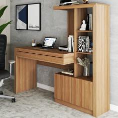 Imagem de Mesa Escrivaninha 2  Portas 1 Gaveta Para Computador Homework