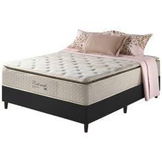 Imagem de Cama Box Casal Preto + Colchão Molas Colorado Gel 138cm