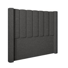 Imagem de Cabeceira Para Cama Box Queen 160 Cm Rania Linho Cinza I02 - D`rossi