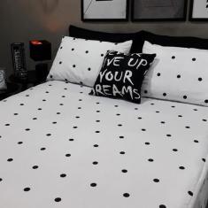 Imagem de Lençol Com Elástico Casal Queen 4 Un Pin Up Almofada Decor - Casa Da F