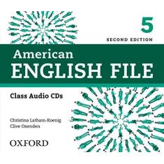 Imagem de American English File - Level 5 - Class Audio CD - 2ª Ed. 2013 - Editora Oxford - 9780194775656
