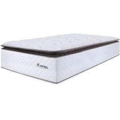 Imagem de Colchão Solteiro Molas Ensacadas com Pillow Top Extra Conforto 88x188x38cm - Premium Sleep - BF Colchões