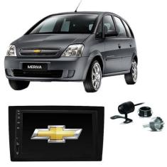 Imagem de Kit Central Multimídia Meriva Mp5 / Mp8 + Moldura + Câmera + TV - Tay 