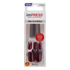 Imagem de Unhas Postiças Kiss NY Impress Color Médio Reminisce