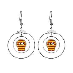 Imagem de Universo e alienígena Alien Art Déco, brincos fashion pendurados argola joias gota círculo