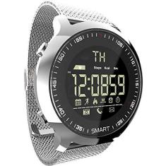 Imagem de Romacci Smart Watch Sport LCD à prova d'água Pedômetros Lembrete de mensagem BT Natação ao ar livre Men Smartwatch cronômetro para ios Android