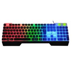 Imagem de Teclado Gamer RGB Semi Mecânico ABNT2 XC-Tec-03