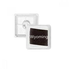 Imagem de Wyoming – Teclado mecânico dos Estados Unidos da América – Kit de atualização para jogos PBT